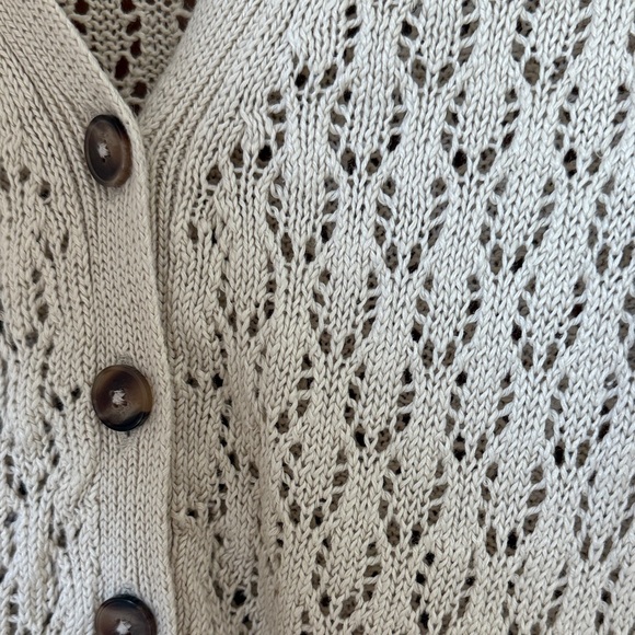 Reformation Ivory Knit Cardigan - Picture 4 of 4